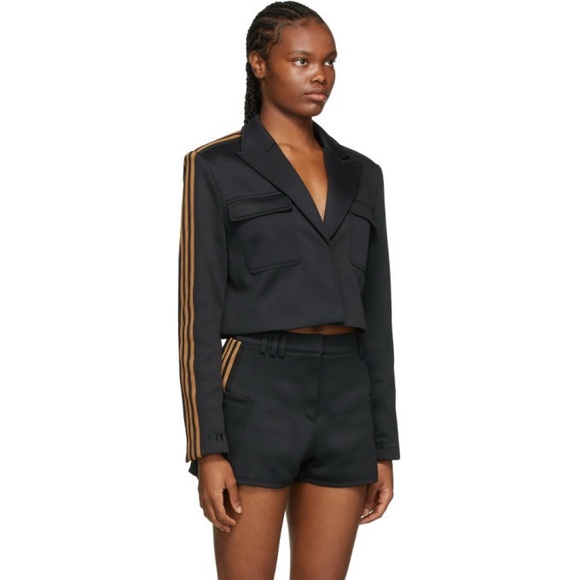 *NWT* Adidas X Ivy Park Cropped Suit Jacket - Black Women’s Size S - Picture 6 of 11